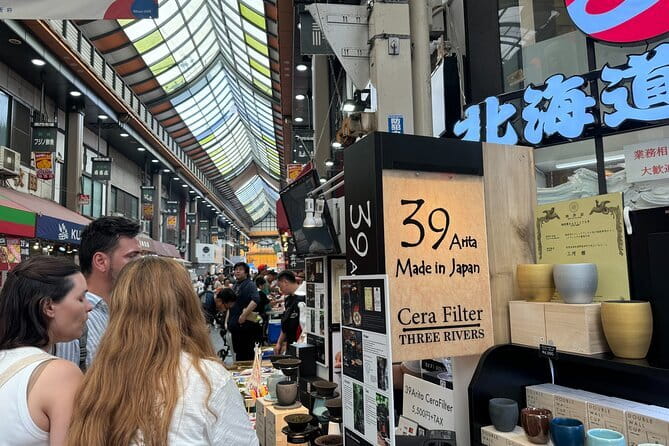 1.5 Hour Food Tour at the Kuromon Market in Osaka - What the market tasting feels like when you only have an hour