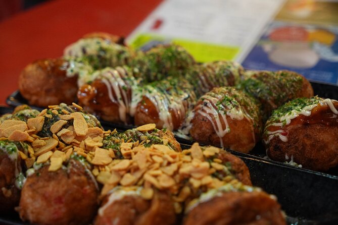 [1 Group Only] Osaka Street Food Tour for Family - Included takoyaki and one drink: simple, but not small value