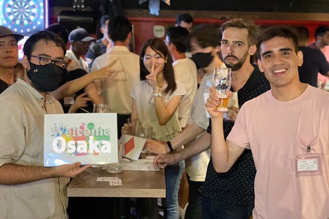 3Hour Osaka Pub Crawl Bar Hopping Nightlife Guided Tour in Namba - Why Namba works for a 3-hour bar crawl