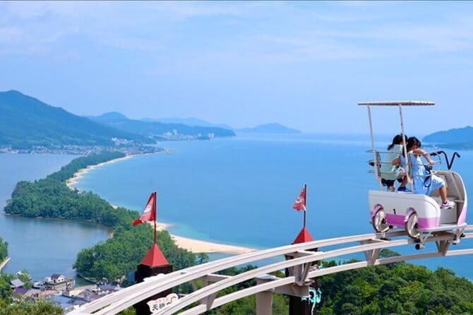 Amanohashidate & Ine Funaya Sightseeing Full Day Trip from Kyoto - Amanohashidate Viewland: where the sandbar turns into the main event