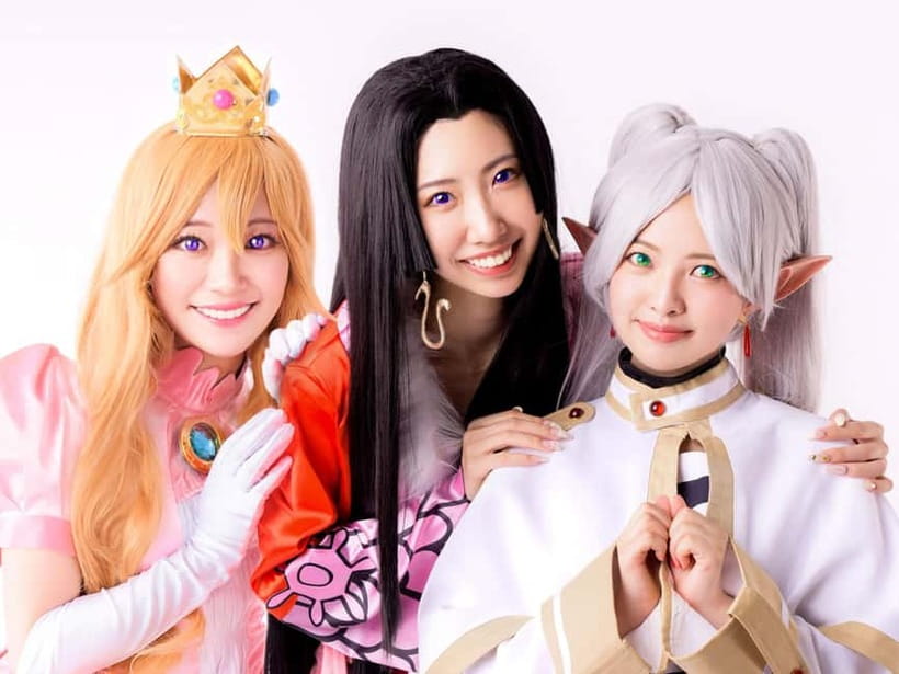 Anime Character Cosplay Photoshoot-Includes 50 photo data - Your Cosplay Options: Limited Titles, Clear Choices