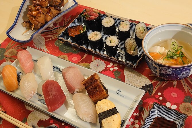 Authentic SUSHI Course Cooking Class - Your Sushi Course in Numbers: Nigiri, Gunkan-Maki, and a Roll