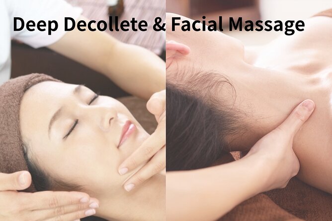 Bloom Ritual Japanese Skin Rebirth Experience - Herbal peeling plus decollate and facial massage for a lifted feel