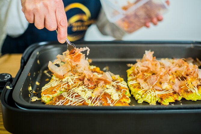 Discover Osaka Cuisine through Cooking Class Experience - Inside the 1.5-Hour Class: Making Takoyaki and Okonomiyaki