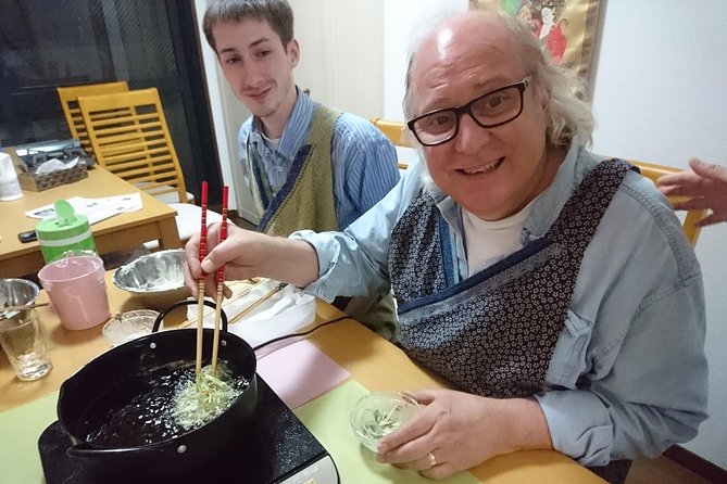 Enjoy artistic TEMPURA Cooking Class - Cooking Tempura with an Instructor Watching Your Details