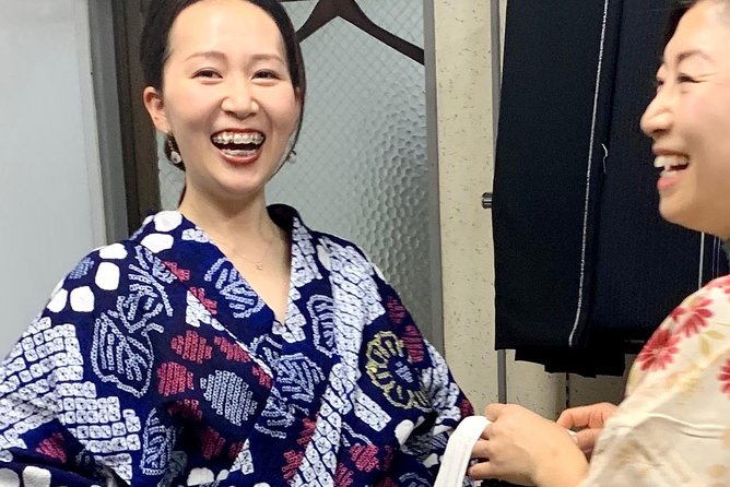 Exclusive private Yukata dressing workshop - Finding Your Yukata + Obi Combination in Awaza