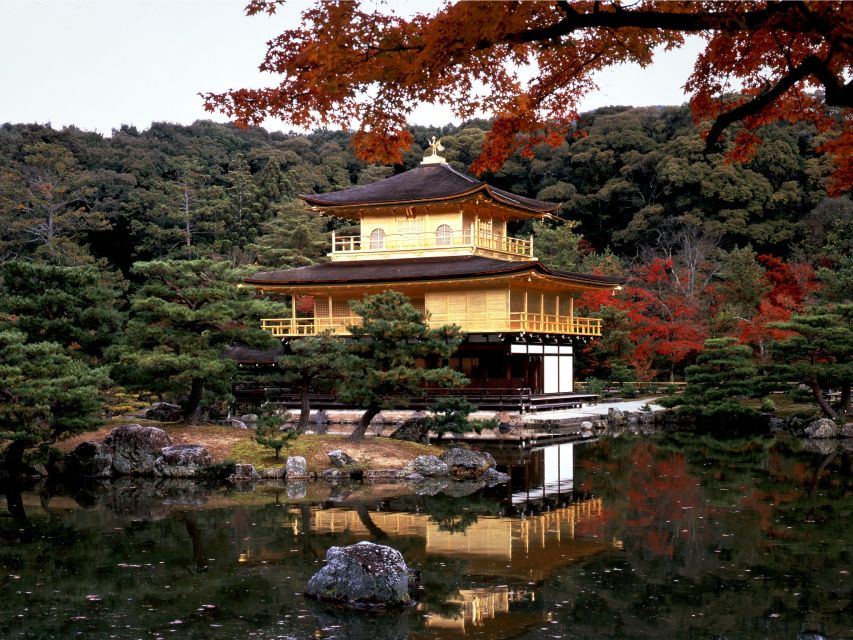 From Kyoto/Osaka: Kyoto Top Highlights 1-Day Guided Bus Tour - Kinkaku-ji: the Golden Pavilion and Ashikaga-era calm