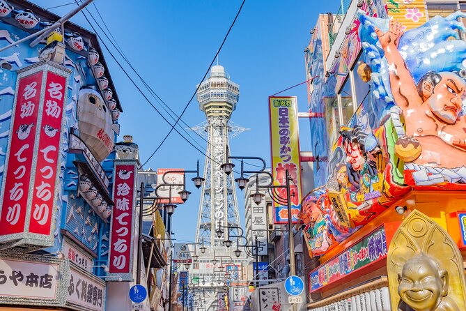 Full Day Guided Tour in Osaka by Van - Lunch break: free-time, designated area, and a real range