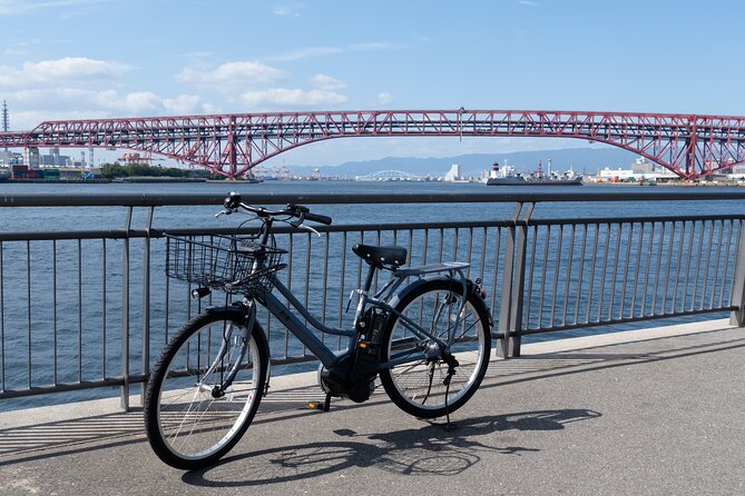Half day Osaka Bay Area Cycling with E-Assist Bicycle Tour - Meeting point and getting rolling at the right time