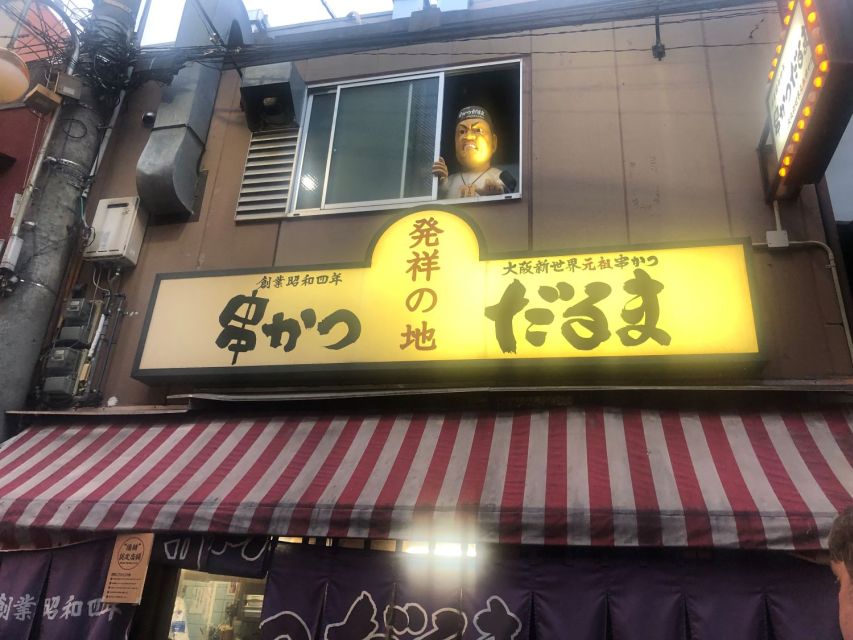 Hungry Osaka Street Food Tour: 15 Dishes & 3 Drinks - First Bites in Shinsekai: Kushikatsu and Doteyaki