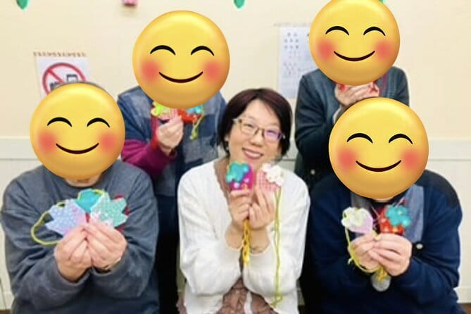 Japanese miniature kimono made with origami in Osaka - Finding the Class Near Abeno Station Exit 7