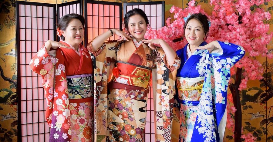 Kimono photoshoot-Includes 100 photo data - The Shinsaibashi street portion: where the photos feel like Osaka