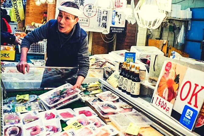 Kuromon Market Tour: All inclusive 6~8 Dishes & 3~4 samplings - Osakan comfort food beyond seafood: okonomiyaki and market snacks