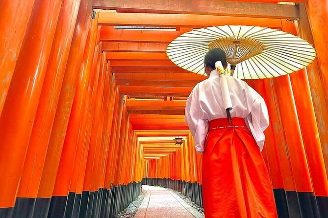 Kyoto Full Day Sightseeing Tour from Osaka or Kyoto - Fushimi Inari Taisha: The Senbon Torii Walk Gets You Moving