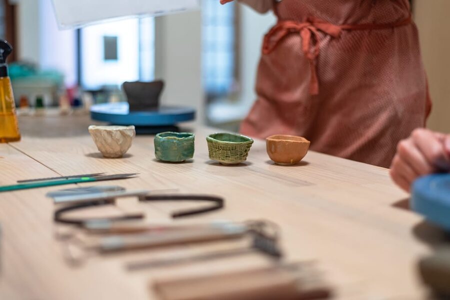 Matcha Tea Bowl Experience in Osaka - Kurinuki carving: the core of your one-of-a-kind chawan