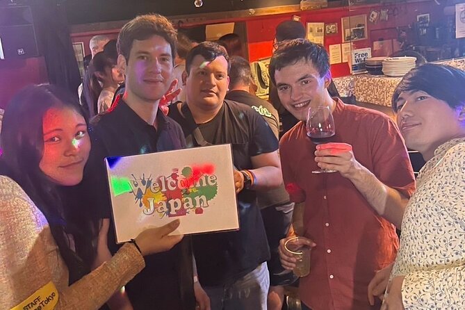 Meet Locals experience Fun Chat Drink Osaka International Party - Games that turn awkward hellos into real conversation