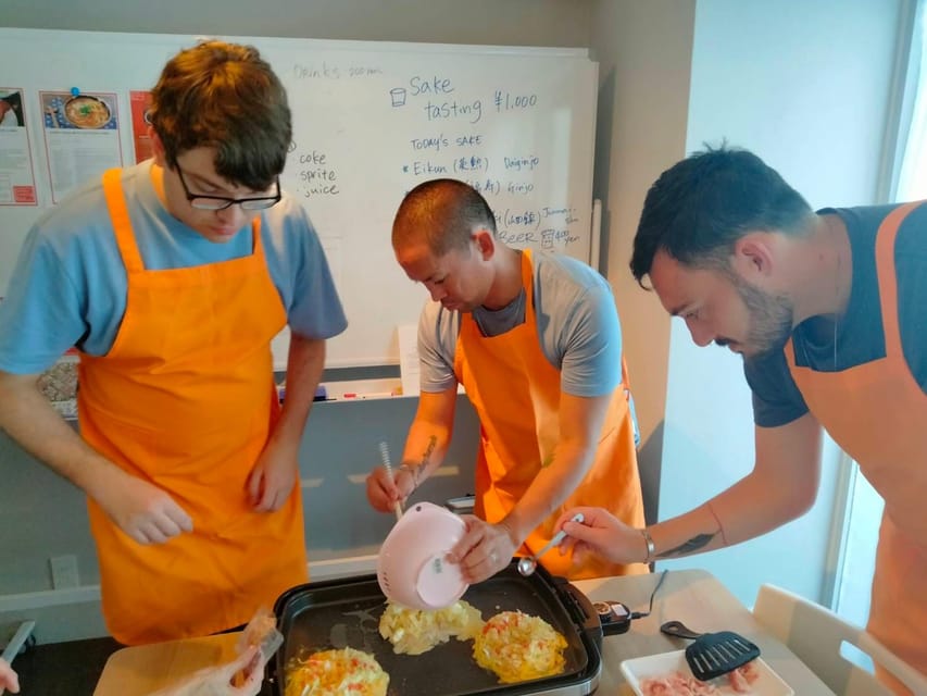 Okonomiyaki or Ramen&Gyoza Class with Local Shop Tour - Key highlights worth showing up for