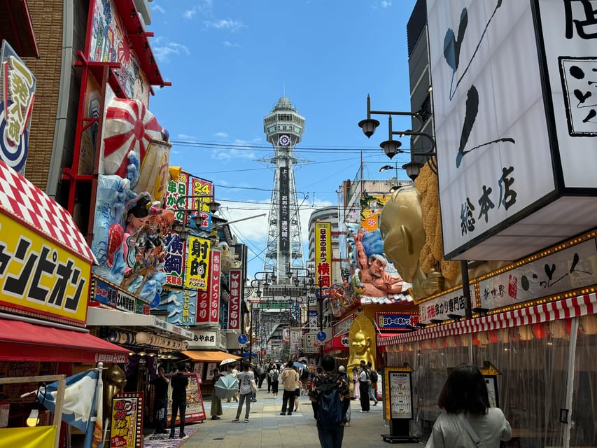 Osaka: A Private Guided Walking Tour of 5 Must-See Sights - Tsutenkaku and Shinsekai: nostalgia to end the day