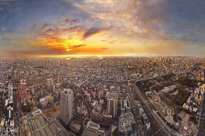 Osaka Abeno Harukas 300 Observatory ETicket - Sky Garden 300: When You Want a Meal With the View