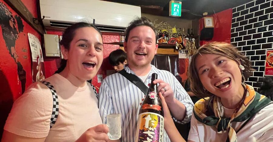 Osaka Bar Hopping | Explore Hidden Bars & Izakayas in Namba - Namba Walk Meeting Point: How the Night Gets Moving Fast