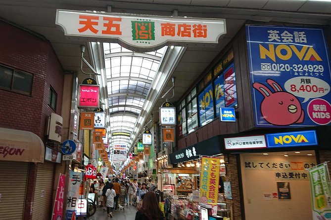 Osaka Castle & Dotonbori Lively One-Day Walking Tour - Kuromon Market: Osaka’s food street energy, without the guessing