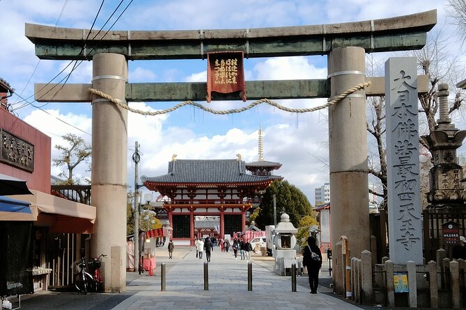 Osaka Castle & Temple Walking Tour with Multilingual Audio Guide - A Small-Group Walk With QR Audio You Control