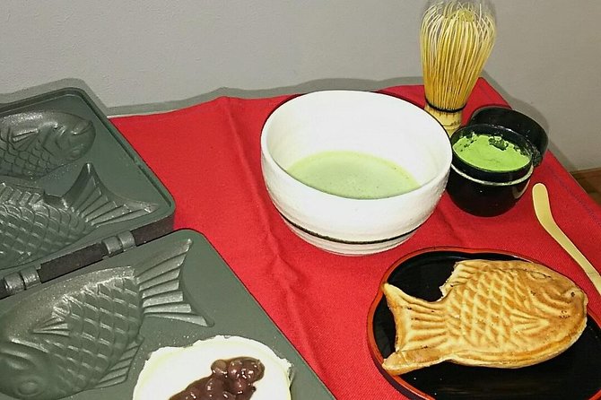 Osaka Cooking Class: Okonomiyaki &Japanese cuisines experience - Your 2.5-hour menu in order: miso soup, takoyaki, okonomiyaki, taiyaki, matcha
