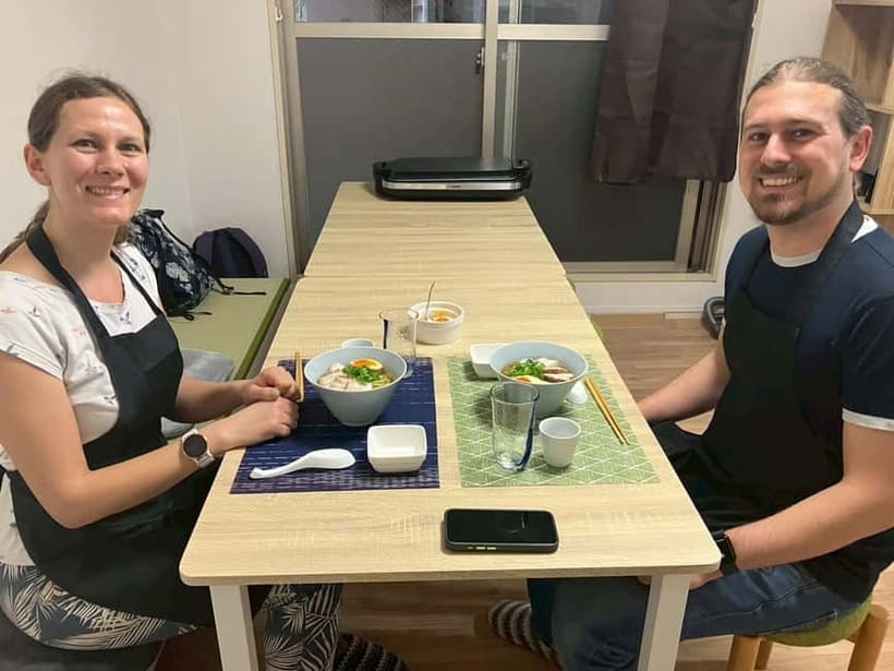 Osaka: Cooking Class Ramen & Gyoza Course in Nanba - The schedule: 30 minutes of prep, 1.5 hours of cooking, 1 hour of tasting