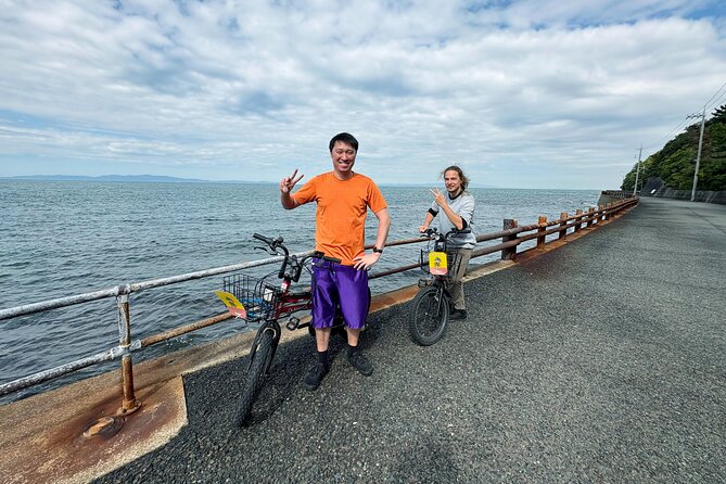 Osaka : Cycling Tour Private Seaside Ride Near Kansai Airport - Stop 6: Fuke Port Breakwater Final Panorama
