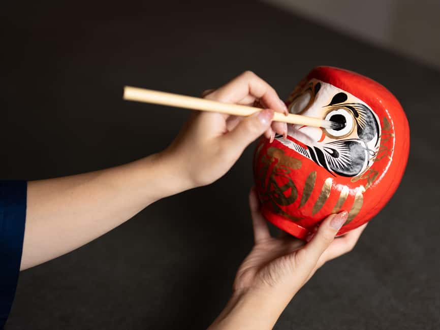 Osaka Daruma Workshop — Paint Your Own Good-Luck Daruma - Paint a Good-Luck Daruma in Central Osaka (90–110 Minutes)