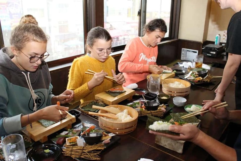 Osaka Dotonbori: Hand Roll Sushi Experience - Real wasabi tasting: the aroma and heat lesson you’ll remember