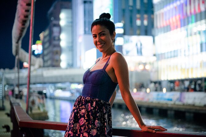 Osaka Dotonbori Night Photoshoot - Private | Pro Photographer - Marco Vinicio and the “you’ll actually look good” approach
