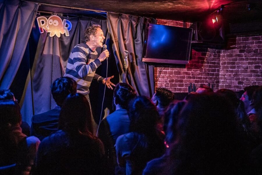 Osaka: English Stand Up Comedy Show at Osaka Comedy Club - The Host and Comedians: What the Crowd Energy Makes Possible