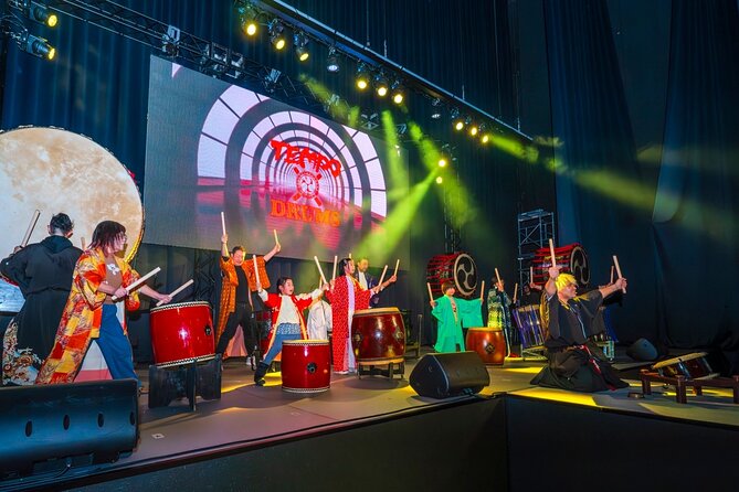 OSAKA:Feel the Power! Learn Taiko Drum from Professionals - TEMPO DRUMS: a taiko show you actually participate in