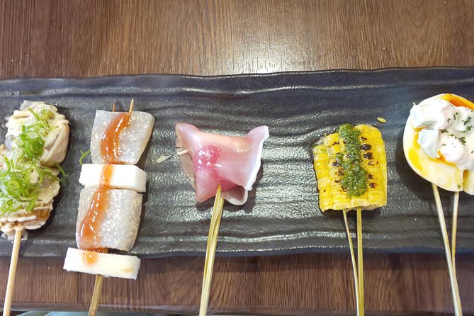 Osaka Food Tour: 13 Dishes at 5 Local Eateries - What You Actually Eat: 13 Dishes and Two Drinks