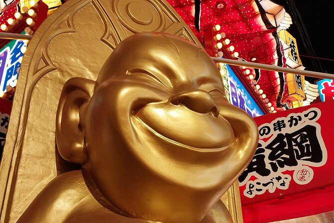 Osaka Food Tour with 10 Classic Japanese Tastings & Drinks - Tenjinbashi-Suji: walking calories under a roof