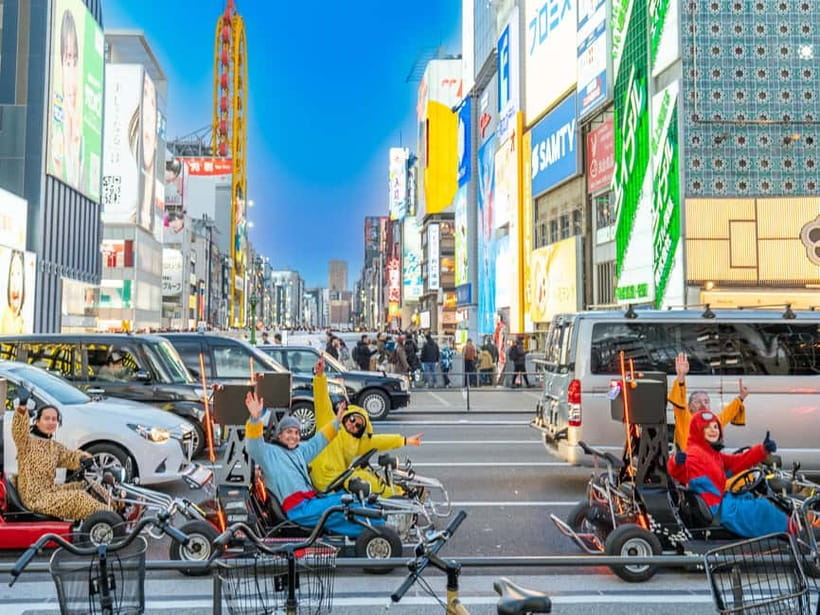 Osaka: Guided Go Karting Tour in a Funny Costume - America-mura and Namba Streets: How the 1-Hour Route Feels