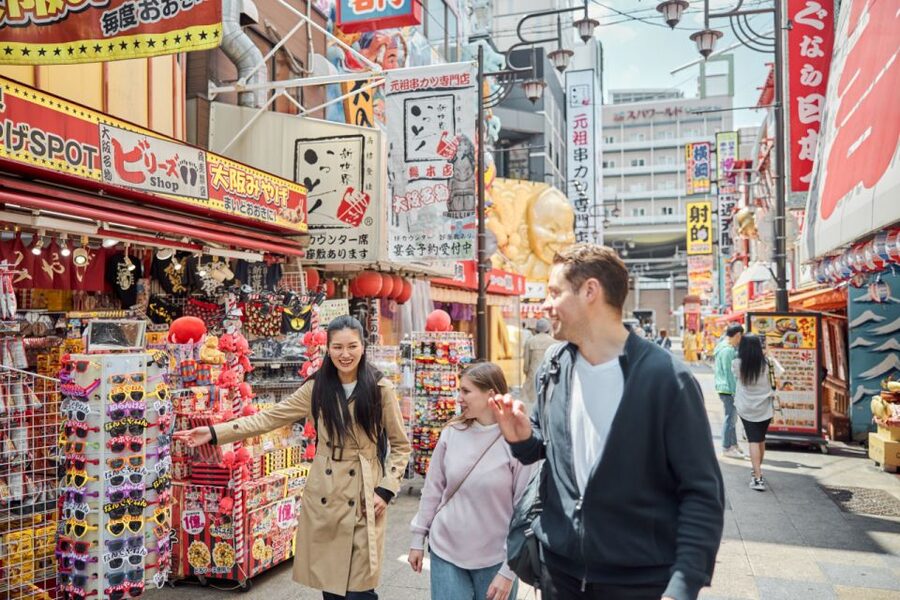 Osaka: Highlights & Hidden Gems Private Walking Tour - Shinsekai and local Osaka tastes beyond the obvious