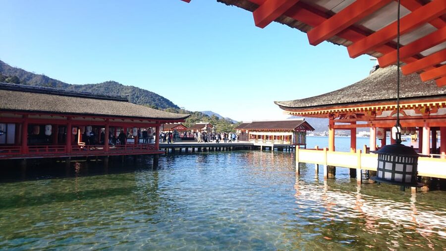 Osaka/Kyoto: Hiroshima Miyajima Bus Tour & Shinkansen Ticket - Group tour pacing, earphones, and the walking reality