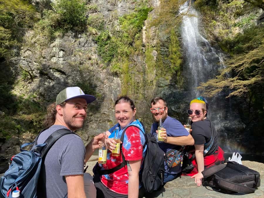 Osaka: Mino Forest Walk and Giant Waterfall with Local Lunch - The ride north: watching the city fade into mountains