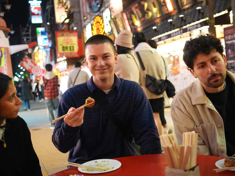 Osaka Morning Tour: Shitennoji Temple, Shinsekai &Doutonbori - Where does Dotonbori fit in?