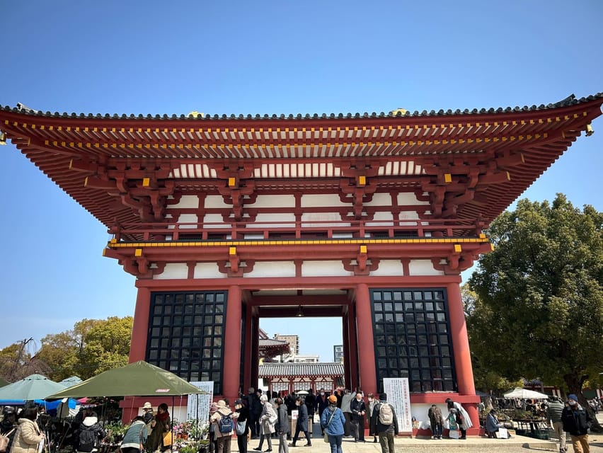 Osaka Morning Tour: Shitennoji Temple, Shinsekai &Doutonbori - Private guide time: Ben, Hiro, and Sena make the difference