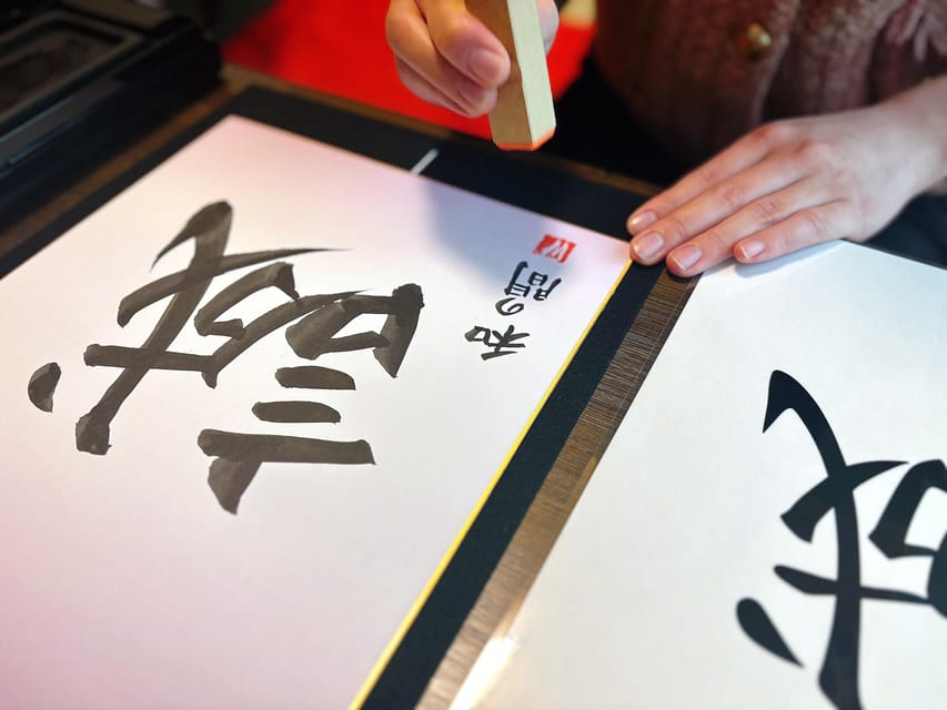 Osaka: Private Japanese Calligraphy Experience - Namba’s easy meeting point by Shinsaibashi