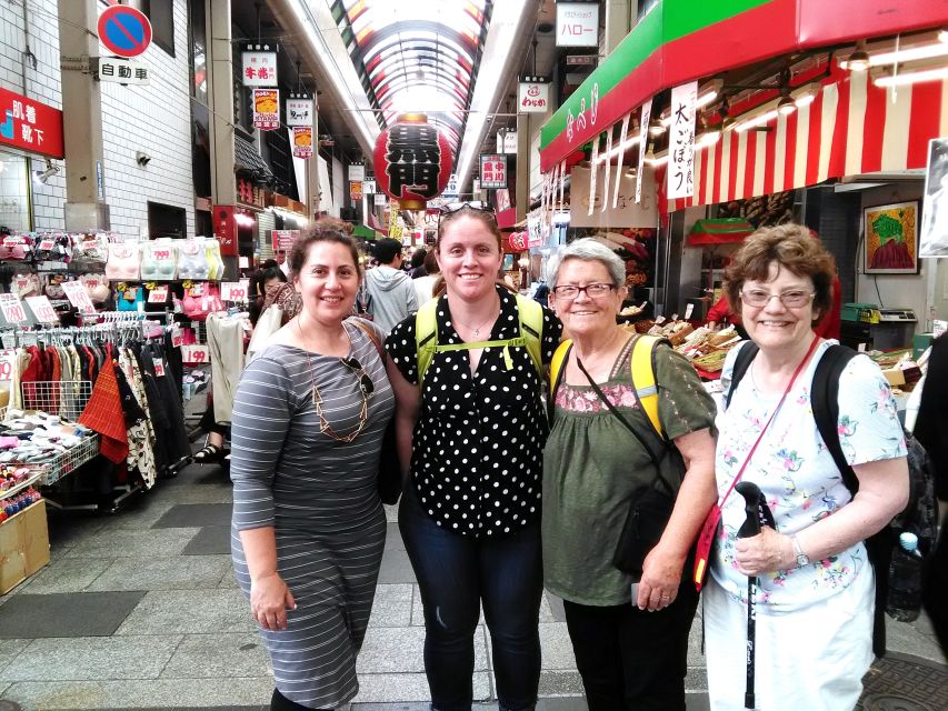 Osaka Private Tour with Government-Licensed Guide - Getting around: walking plus transit and cruising taxi (not private car)