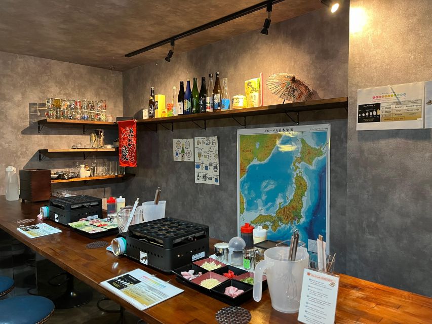 Osaka Sake Tasting with Takoyaki Cooking - Pairing takoyaki and sake like a pro (without pretending)