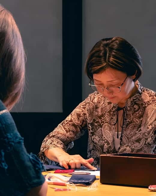 Osaka: Sashiko Japanese Craftsmanship Workshop - Tools, Threads, and That Little Shopping Corner
