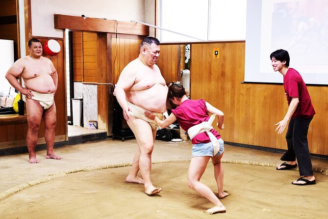 Osaka Sumo Experience with Live Show and Audience Challenge - Sumo in Osaka With a Live Show That Explains the Rules