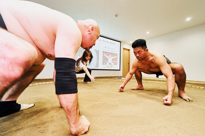 Osaka Sumo Experience with Live Show and Audience Challenge - Timing and the Osaka Meeting Point You Can Actually Find