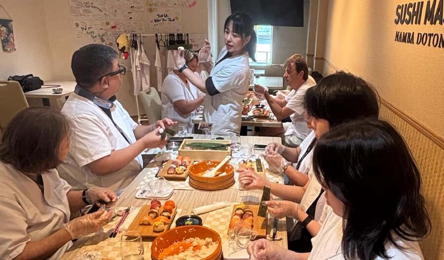 Osaka: Sushi Making in Spacious Studio (SAME-DAY OK!) - Price Value: $25 for Dinner, a Skill, and the Certificate