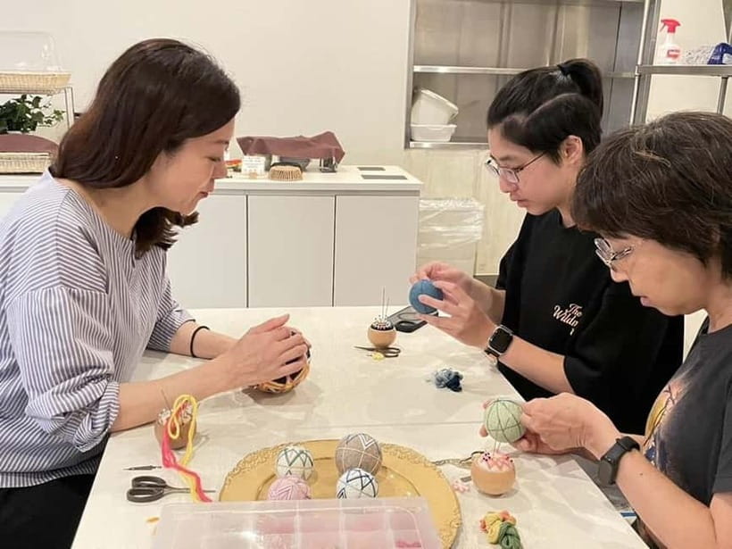 Osaka: Temari Embroidery Workshop - What Happens During the 2-Hour Workshop (and Why It Works)